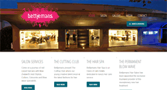 Desktop Screenshot of bettjemans.co.nz
